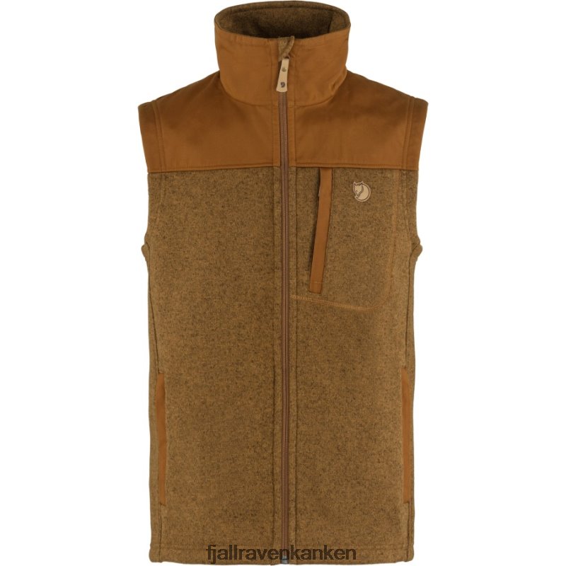Fjallraven Kanken - Buck Fleece Vest M Chestnut Fjällräven Outlets