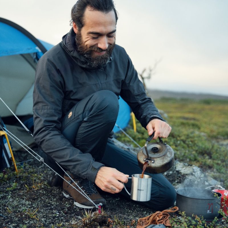 Fjallraven Kanken - Abisko Lite Trekking Trousers M Reg Dark Grey Fjällräven Outlets