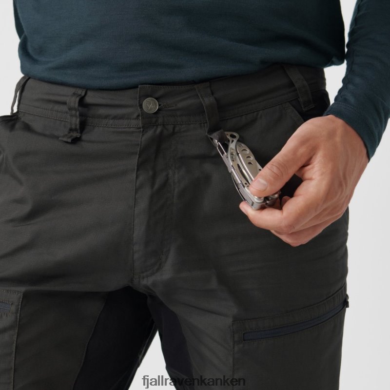 Fjallraven Kanken - Abisko Lite Trekking Trousers M Reg Dark Grey Fjällräven Outlets
