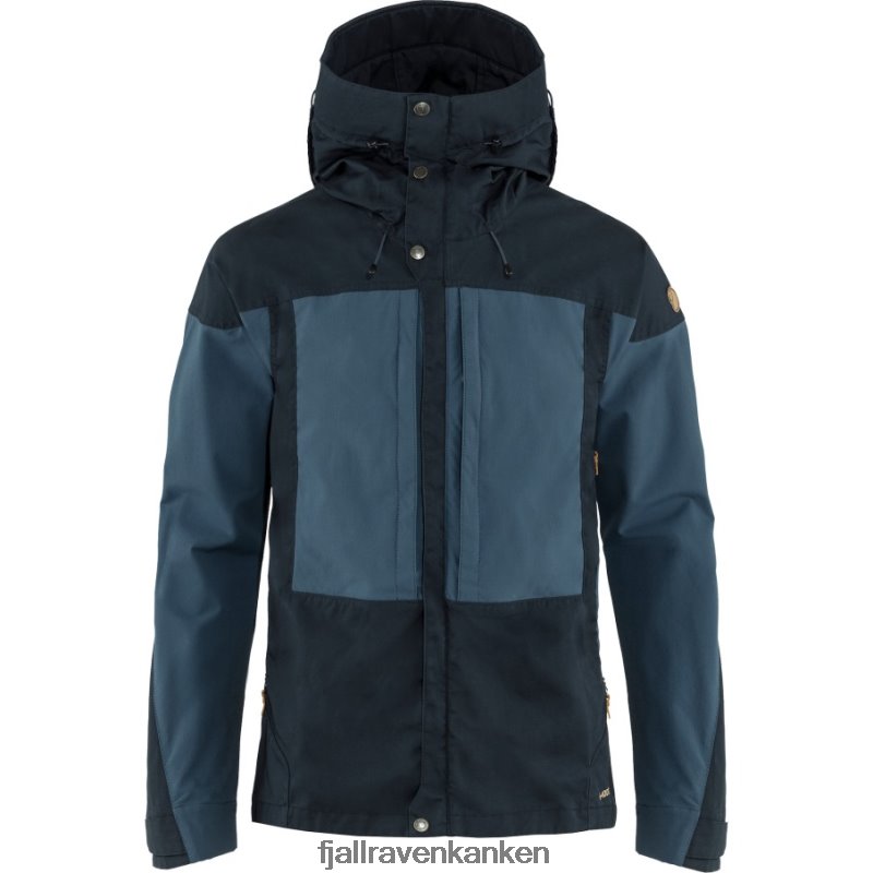 Fjallraven Sklep - Keb Jacket M Fjällräven Outlets Dark Navy-Uncle Blue