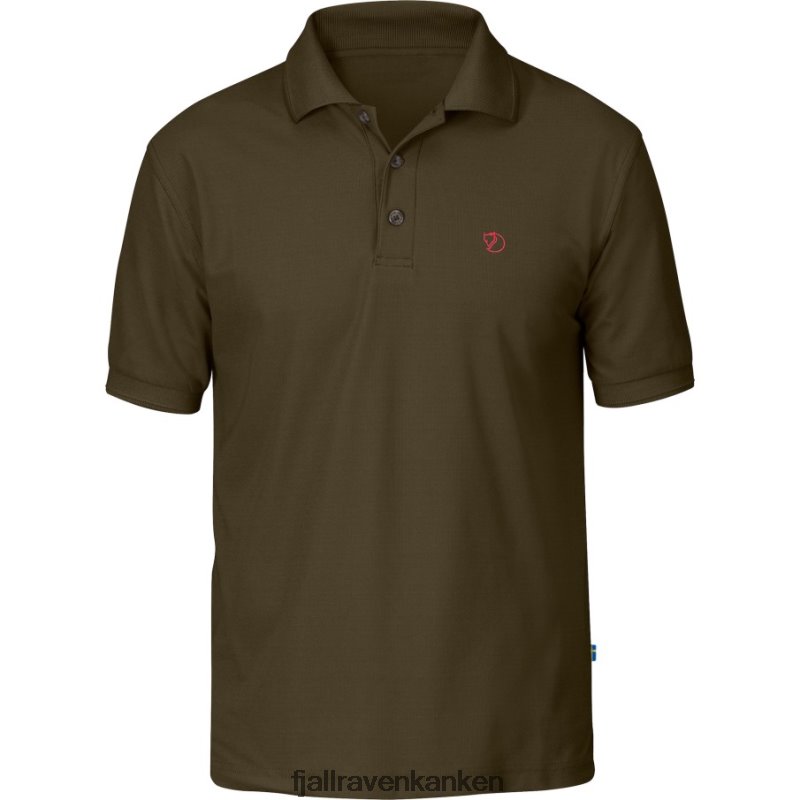 Fjallraven Kanken - Dark Olive Crowley Pique Shirt M Fjällräven Outlets