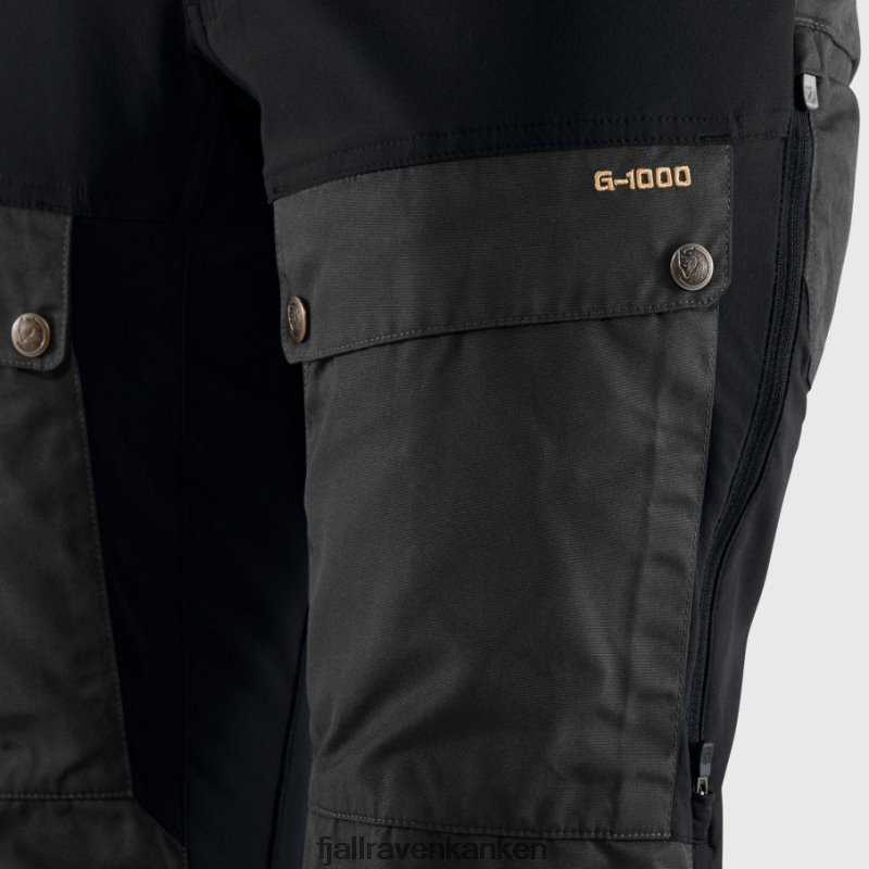 Fjallraven Kanken - Keb Trousers Curved W Short Deep Forest-Laurel Green Fjällräven Outlets