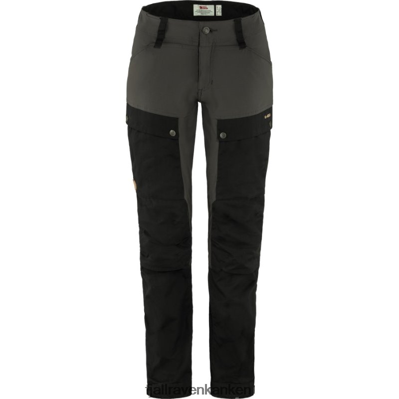 Fjallraven Kanken - Keb Trousers W Short Black-Stone Grey Fjällräven Outlets