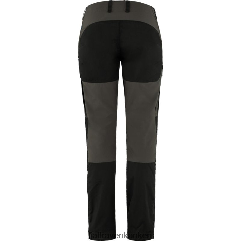 Fjallraven Kanken - Keb Trousers W Short Black-Stone Grey Fjällräven Outlets