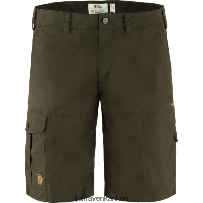 Fjallraven Sklep - Fjällräven Outlets Dark Olive Karl Pro Shorts M