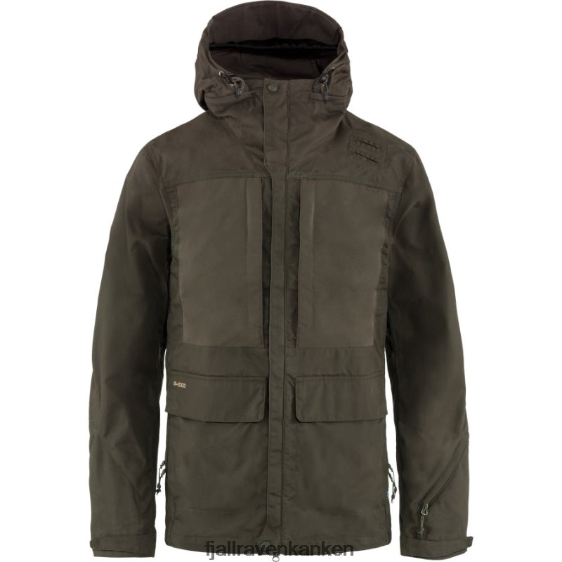 Fjällräven Polska - Dark Olive Fjällräven Outlets Brand Lappland Hybrid Jacket M