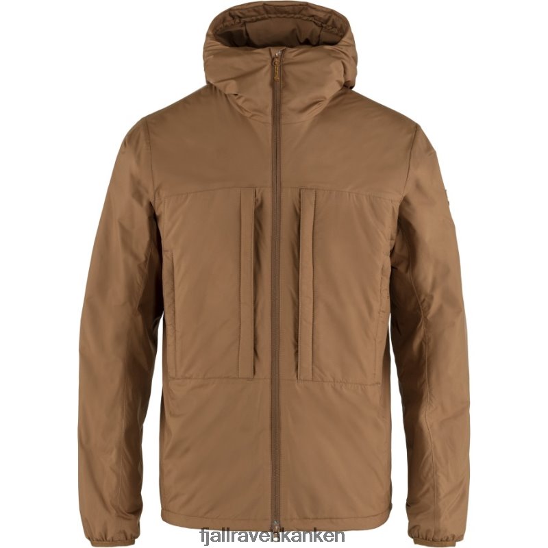 Fjallraven Sklep - Keb Wool Padded Jacket M Fjällräven Outlets Brand Timber Brown
