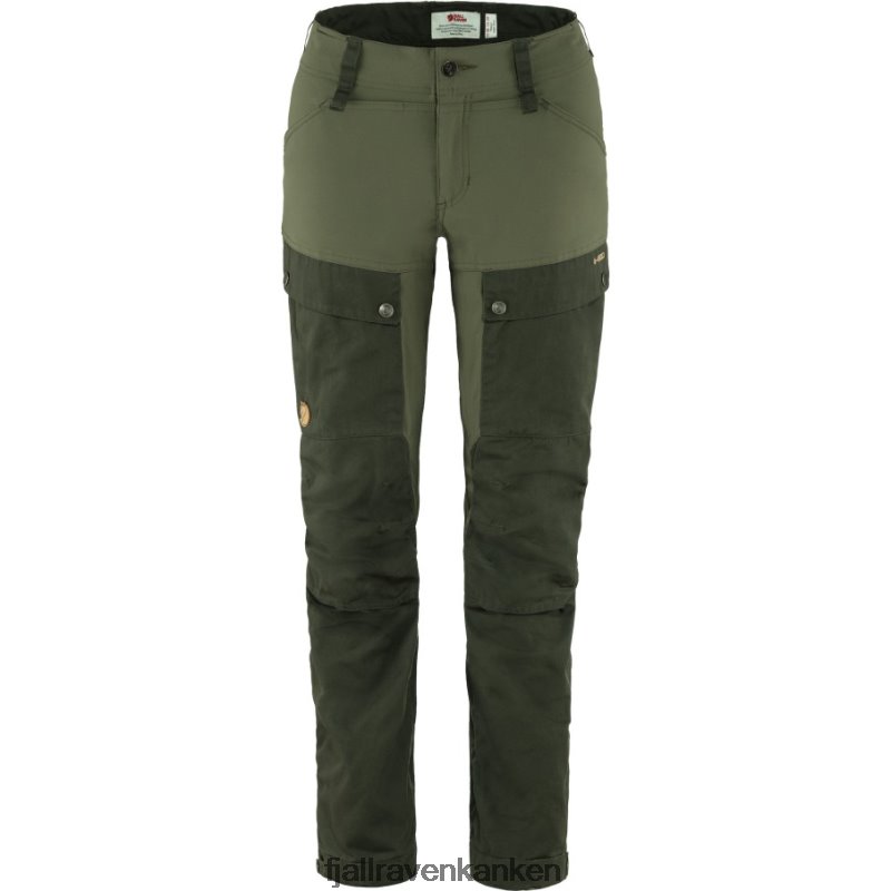 Fjallraven Sklep - Fjällräven Outlets Deep Forest-Laurel Green Keb Trousers W Reg