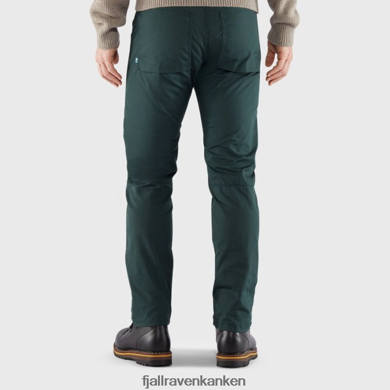 Fjällräven Polska - Deep Forest Fjällräven Outlets Greenland Jeans M Reg