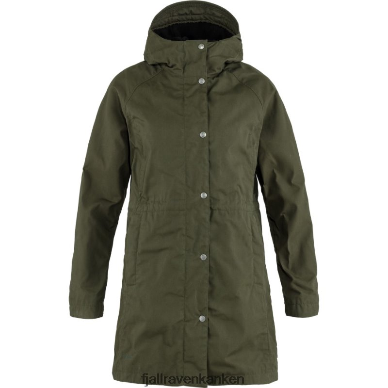 Fjällräven Polska - Deep Forest Fjällräven Outlets Karla Hydratic Jacket W