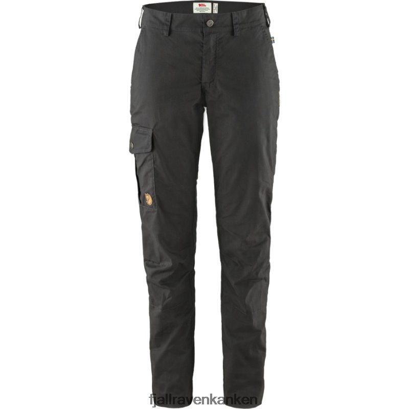 Fjallraven Sklep - Fjällräven Outlets Dark Grey Karla Lite Trousers W