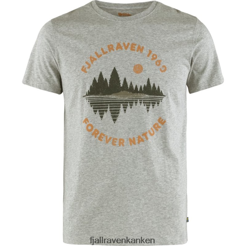 Fjallraven Kanken - Forest Mirror T-Shirt M Grey Fjällräven Outlets