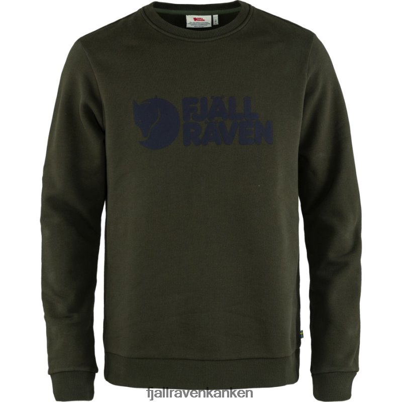 Fjallraven Kanken - Logo Sweater M Deep Forest Fjällräven Outlets