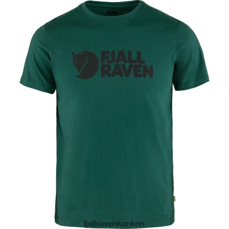 Fjällräven Polska - Arctic Green Fjällräven Outlets Logo T-Shirt M
