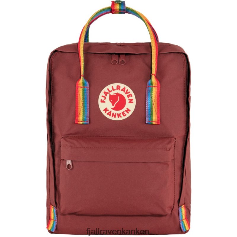 Ox Red-Rainbow Pattern