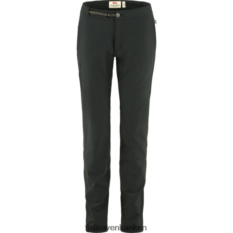 Fjällräven Polska - Fjällräven Outlets High Coast Trail Trousers W Black