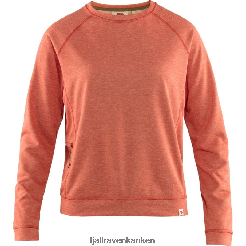 Fjallraven Kanken - Rowan Red High Coast Lite Sweater W Fjällräven Outlets