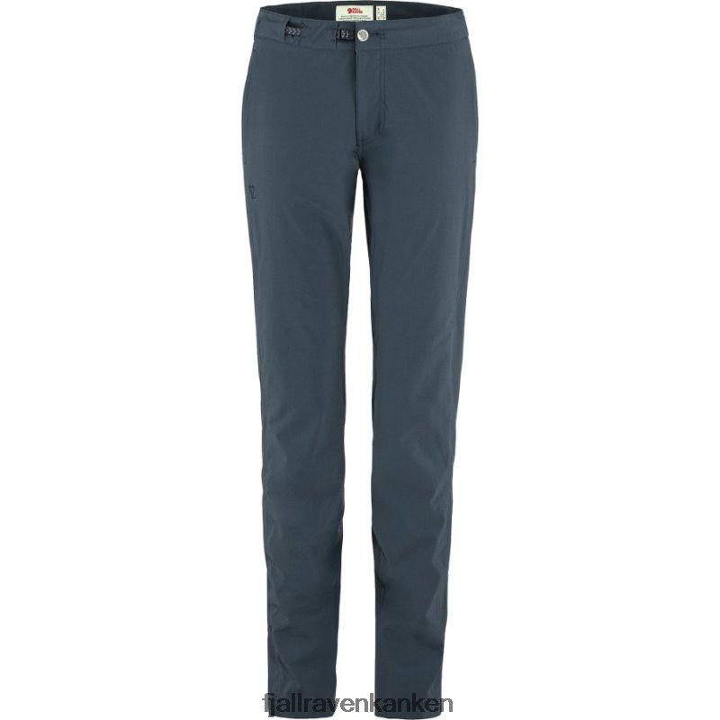 Fjallraven Sklep - Fjällräven Outlets Navy High Coast Trail Trousers W