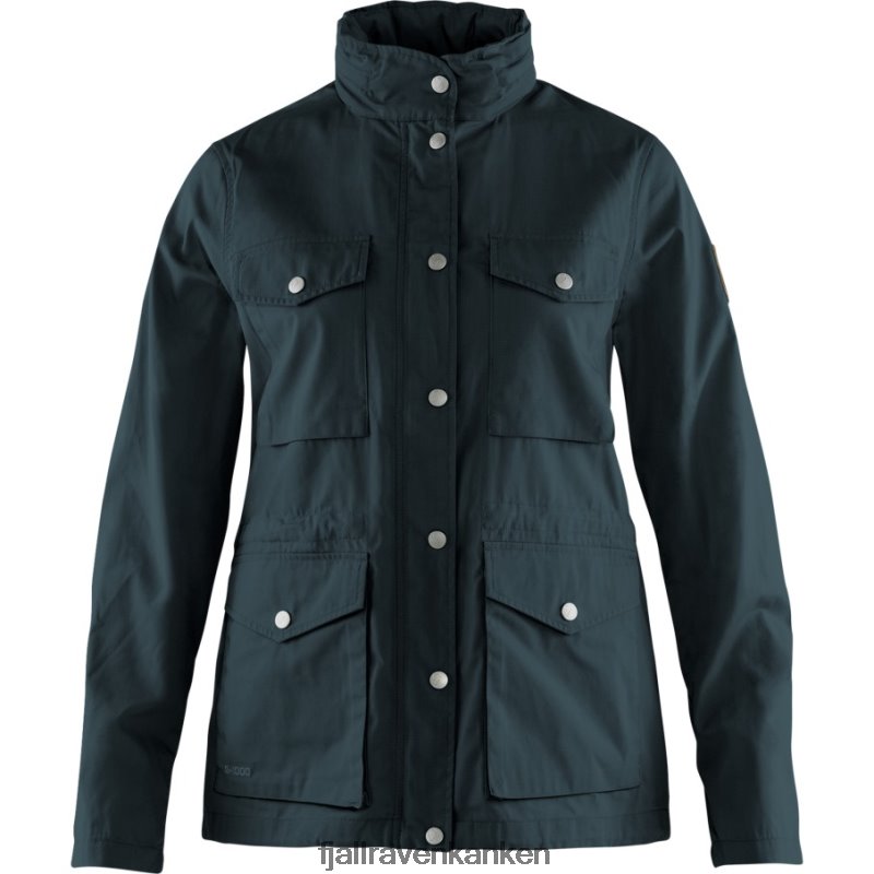 Fjallraven Kanken - Räven Lite Jacket W Dark Navy Fjällräven Outlets