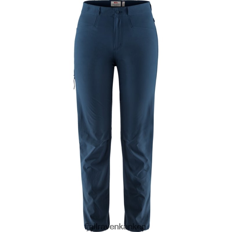 Fjallraven Sklep - Fjällräven Outlets Navy High Coast Lite Trousers W