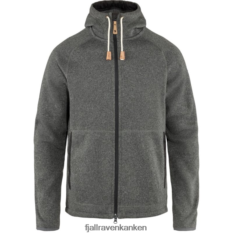 Fjallraven Kanken - Dark Grey Övik Fleece Hoodie M Fjällräven Outlets