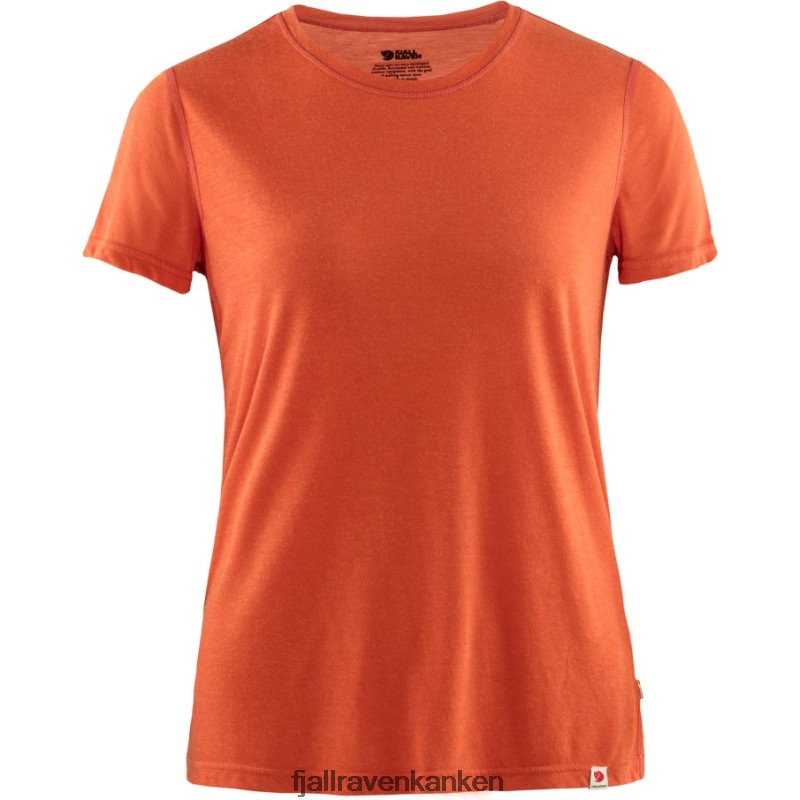 Fjallraven Kanken - High Coast Lite T-Shirt W Rowan Red Fjällräven Outlets Brand