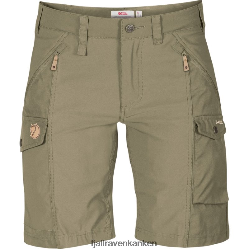 Fjallraven Kanken - Nikka Shorts Curved W Light Olive Fjällräven Outlets