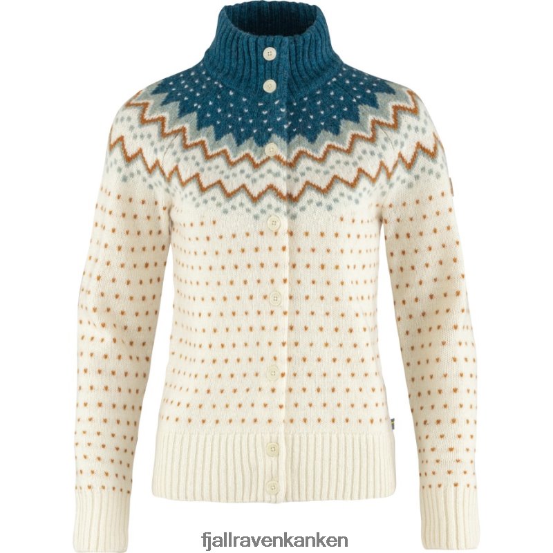 Fjallraven Sklep - Fjällräven Outlets Glacier Green Övik Knit Cardigan W