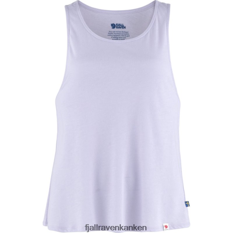 Fjällräven Polska - Fjällräven Outlets Brand High Coast Loose Tank Top W Pastel Lavender