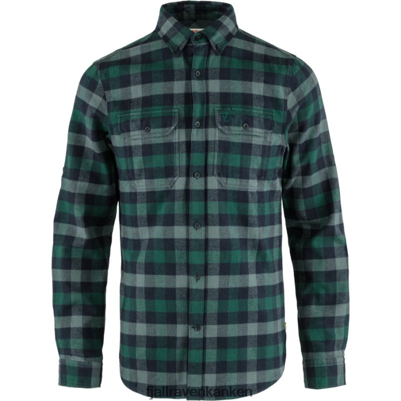 Fjallraven Kanken - Arctic Green-Dark Navy Skog Shirt M Fjällräven Outlets