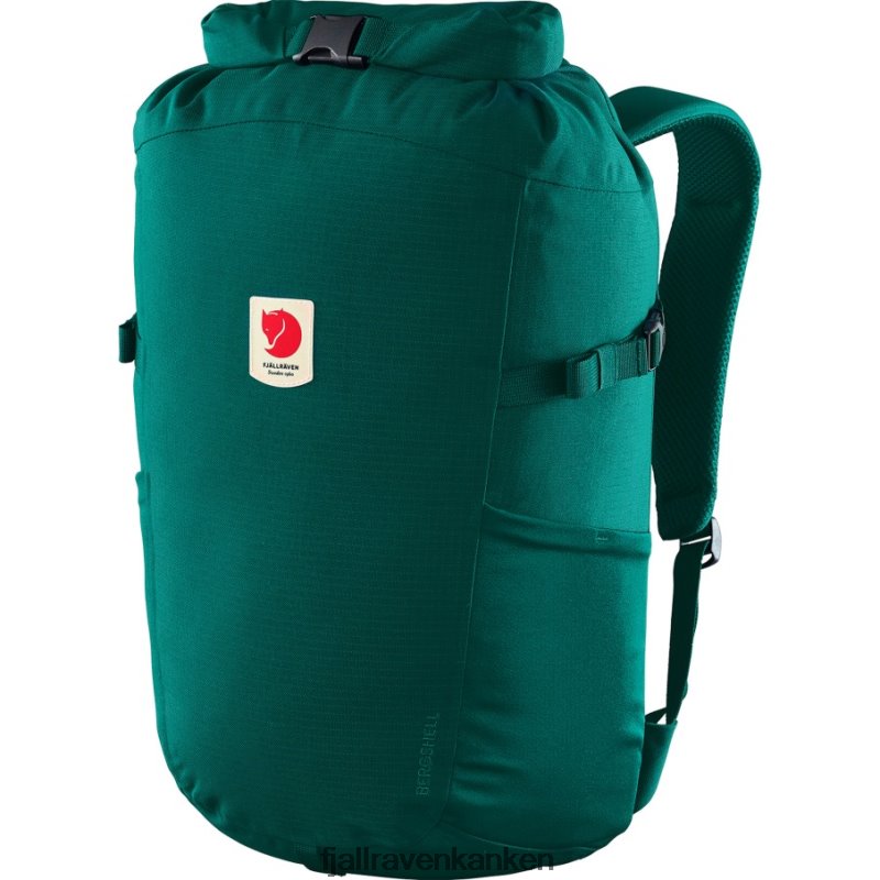 Fjallraven Kanken - Ulvö Rolltop 23 Peacock Green Fjällräven Outlets