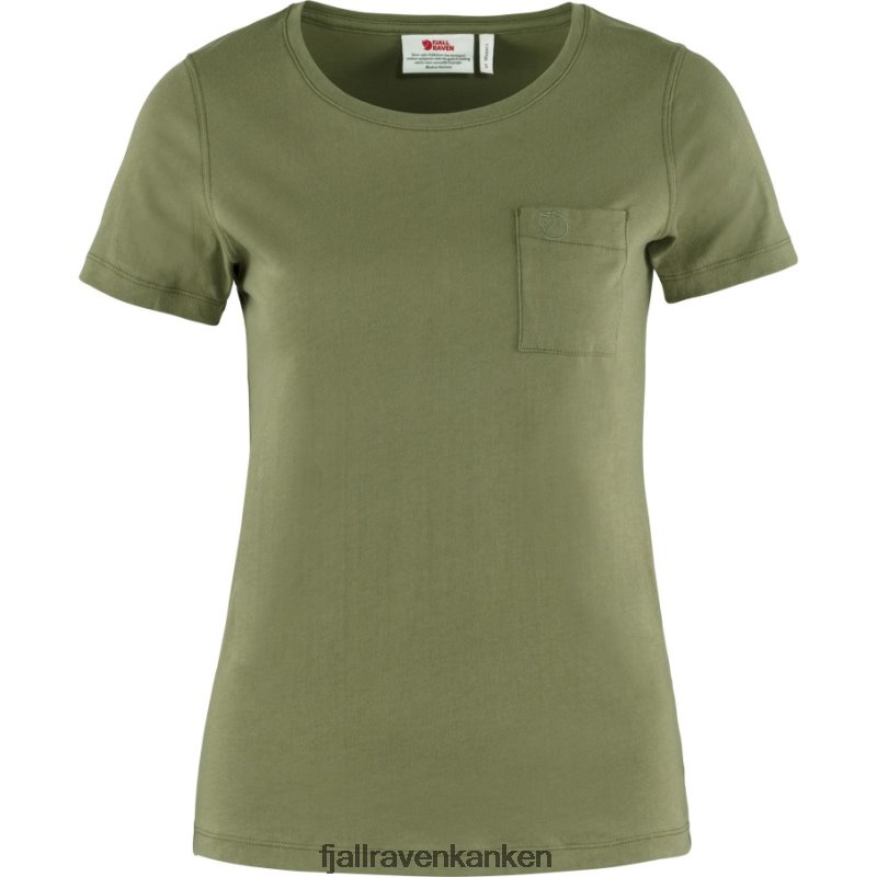 Fjallraven Kanken - Green Övik T-Shirt W Fjällräven Outlets