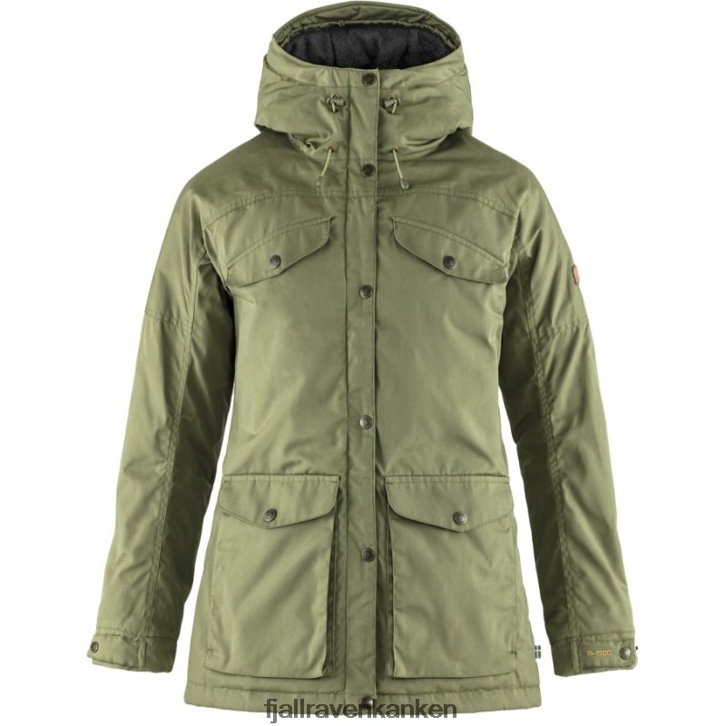 Fjällräven Polska - Green Fjällräven Outlets Vidda Pro Wool Padded Jacket W