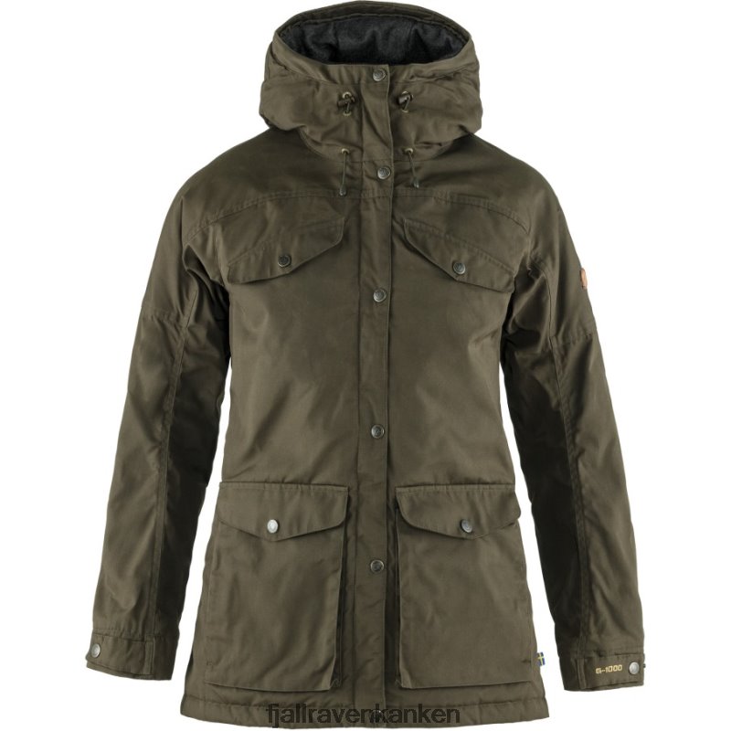Fjallraven Kanken - Dark Olive Vidda Pro Wool Padded Jacket W Fjällräven Outlets