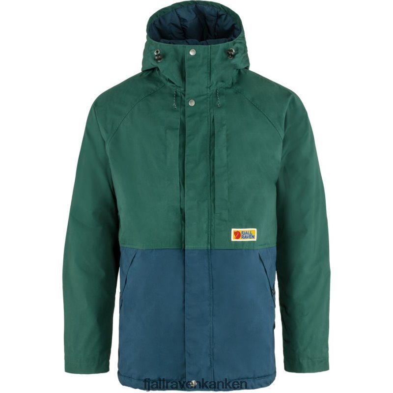 Fjallraven Kanken - Vardag Lite Padded Jacket M Arctic Green-Storm Fjällräven Outlets