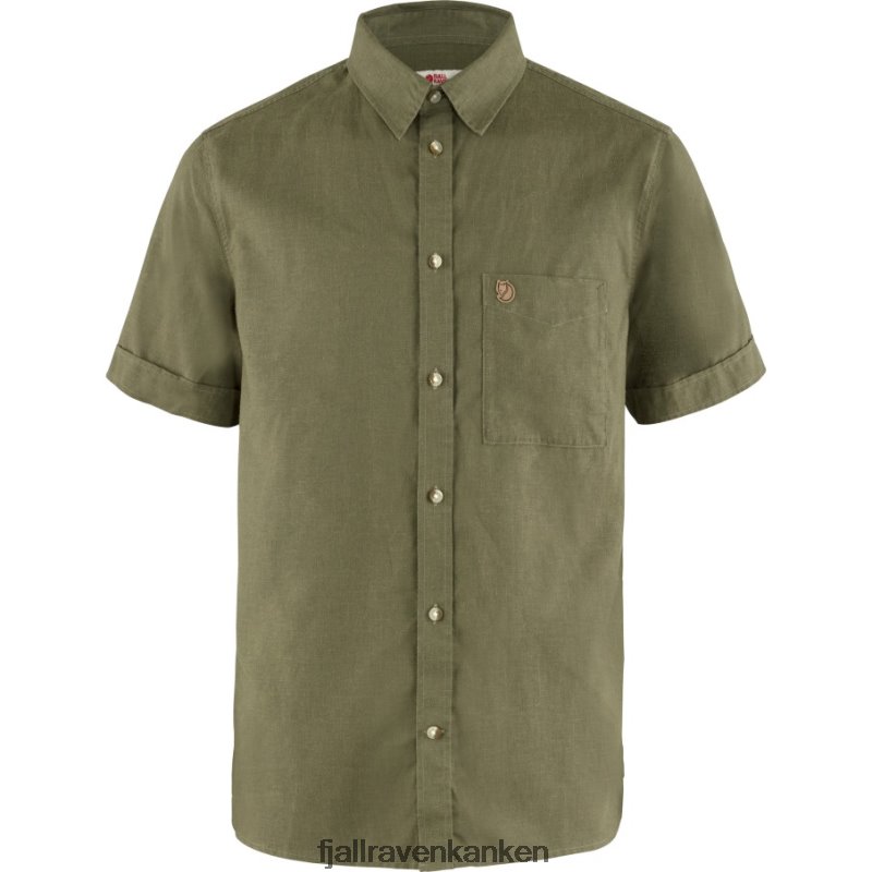 Fjallraven Kanken - Green Övik Travel Shirt Ss M Fjällräven Outlets