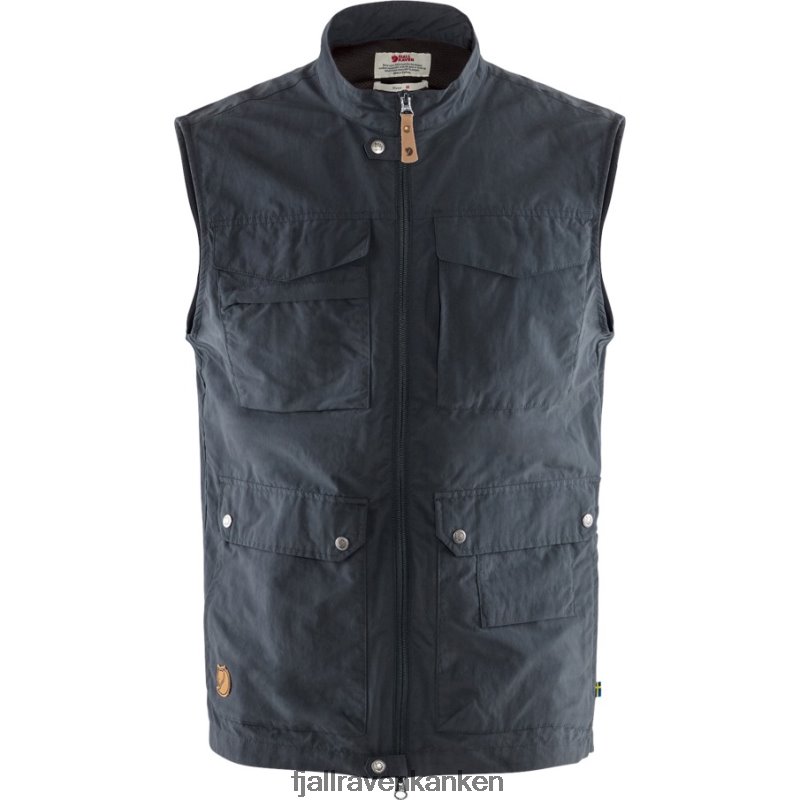 Fjällräven Polska - Fjällräven Outlets Travellers Mt Vest M Dark Navy