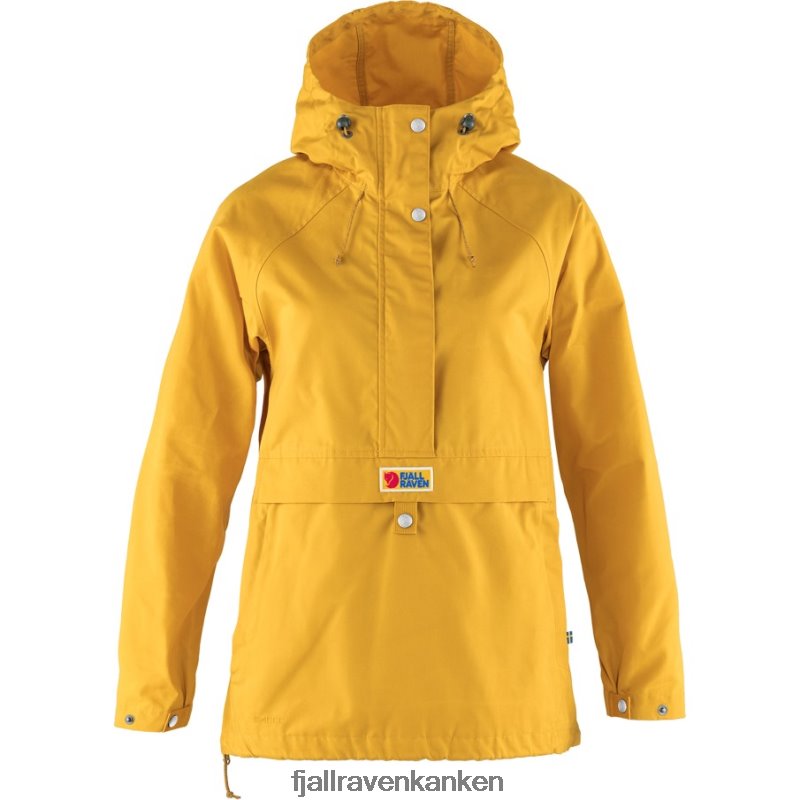 Fjallraven Kanken - Vardag Anorak W Mustard Yellow Fjällräven Outlets