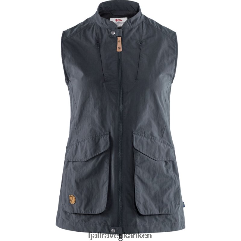 Fjallraven Kanken - Travellers Mt Vest W Dark Navy Fjällräven Outlets