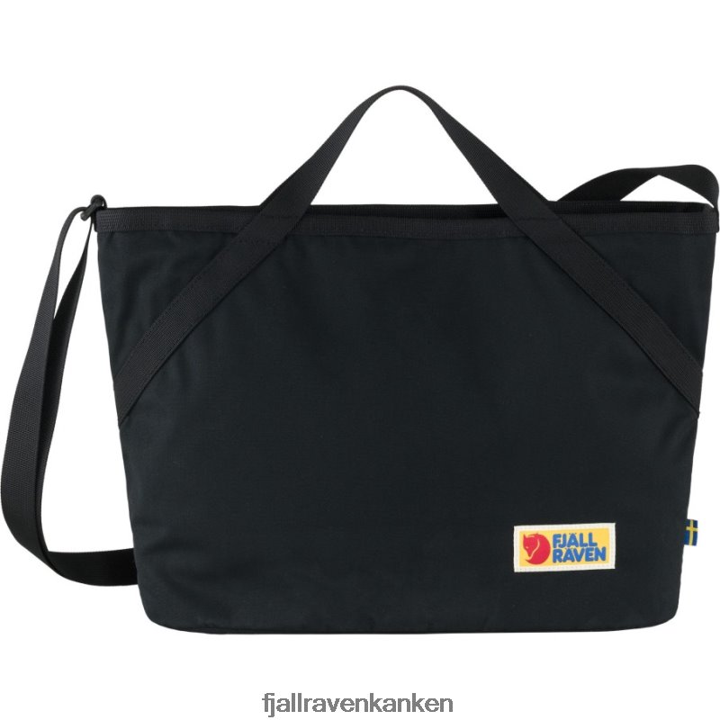 Fjallraven Kanken - Black Vardag Crossbody Fjällräven Outlets