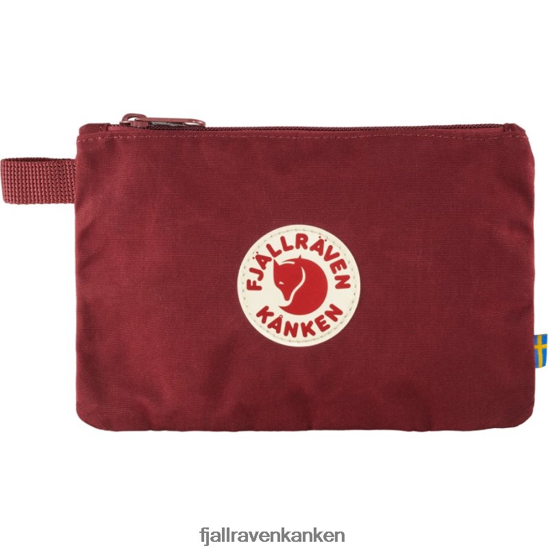 Fjallraven Kanken - Ox Red Kånken Gear Pocket Fashion Fjällräven Outlets