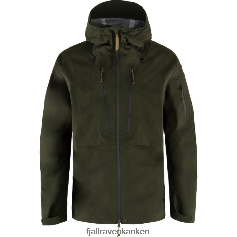 Fjällräven Polska - Fjällräven Outlets Keb Eco-Shell Jacket M Deep Forest