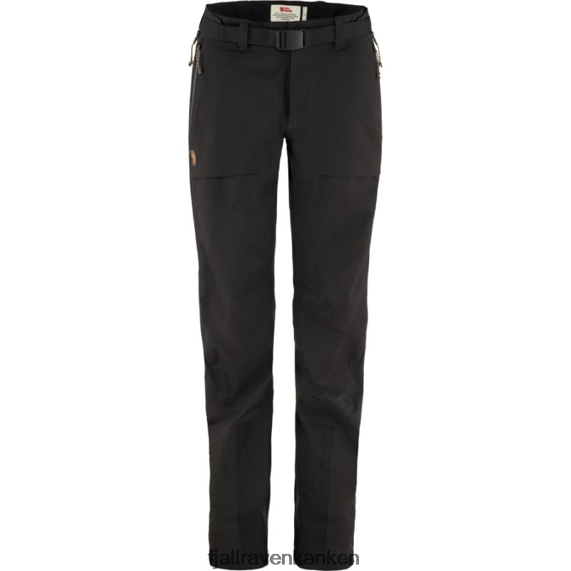 Fjällräven Polska - Black Fjällräven Outlets Keb Eco-Shell Trousers W