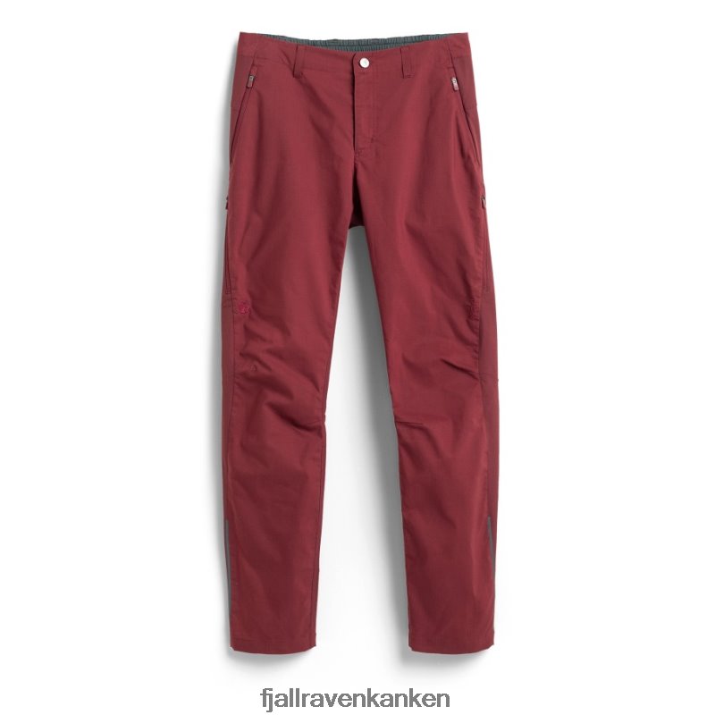 Fjallraven Kanken - S/F Rider'S Hybrid Trousers W Bordeaux Red Fjällräven Outlets