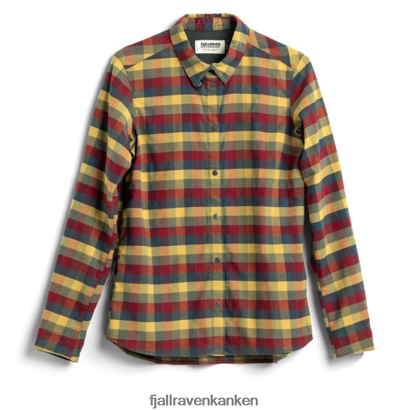 Fjällräven Polska - Fjällräven Outlets S/F Rider'S Flannel Shirt Ls W Flag Check
