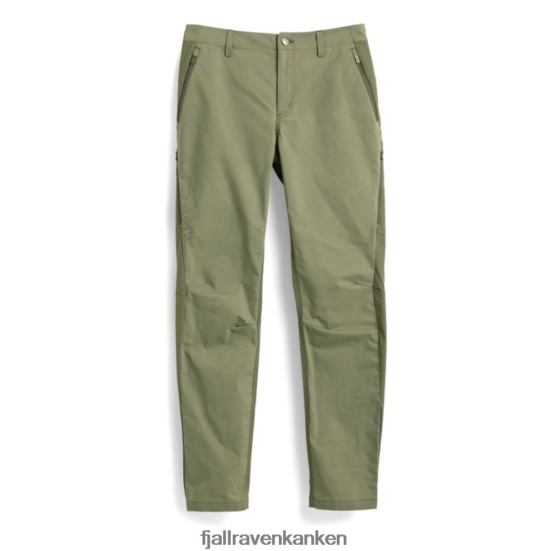 Fjällräven Polska - Green Fjällräven Outlets S/F Rider'S Hybrid Trousers W