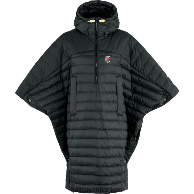 Fjallraven Kanken - Expedition Down Poncho Black Fjällräven Outlets