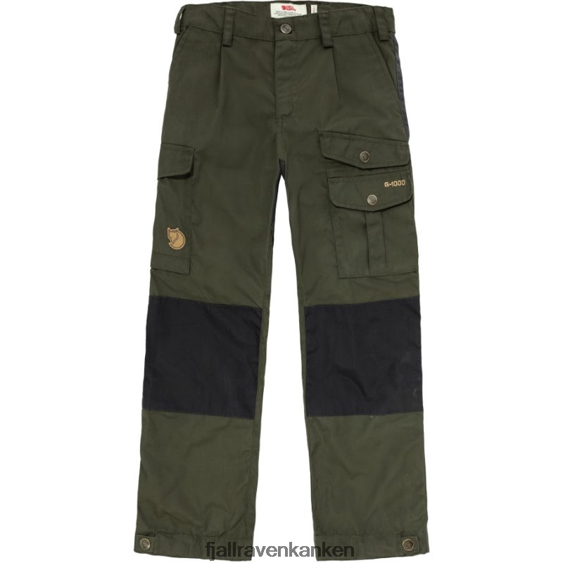 Fjällräven Polska - Fjällräven Outlets Kids Vidda Trousers Deep Forest