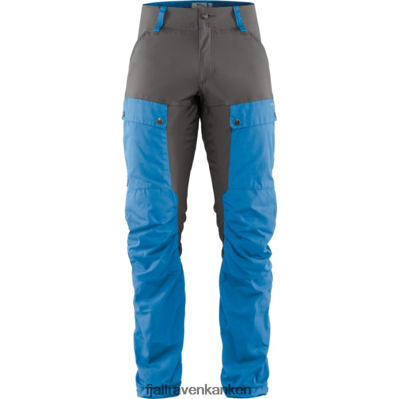 Fjällräven Polska - UN Blue-Stone Grey Fjällräven Outlets Keb Trousers M Long