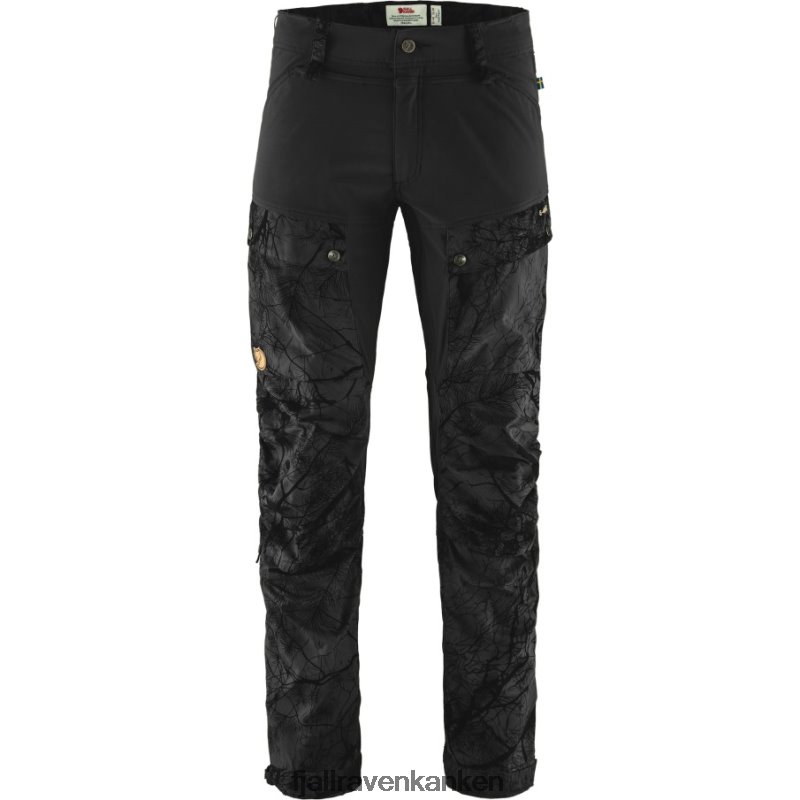 Fjallraven Kanken - Keb Trousers M Long Black Camo-Black Fjällräven Outlets